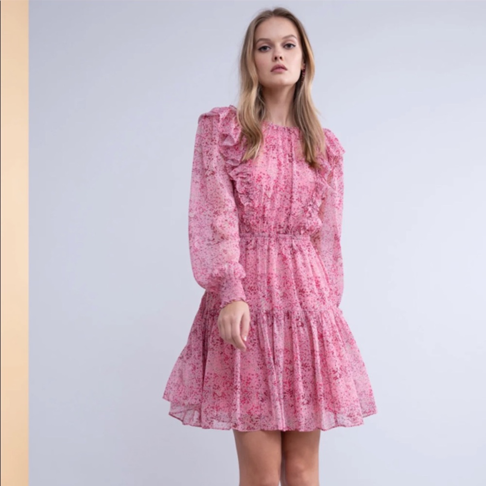 Rachel Parcell fall 2021 knee length chiffon dress